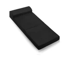 Giselle Bedding Foldable Mattress Folding Foam Bed Mat Black