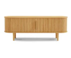 Lifely Kate Column TV Stand in Natural 160cm