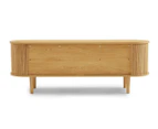 Lifely Kate Column TV Stand in Natural 160cm