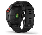 Garmin Fenix 7 Solar 47mm Silicone Smart Watch - Slate Grey/Black