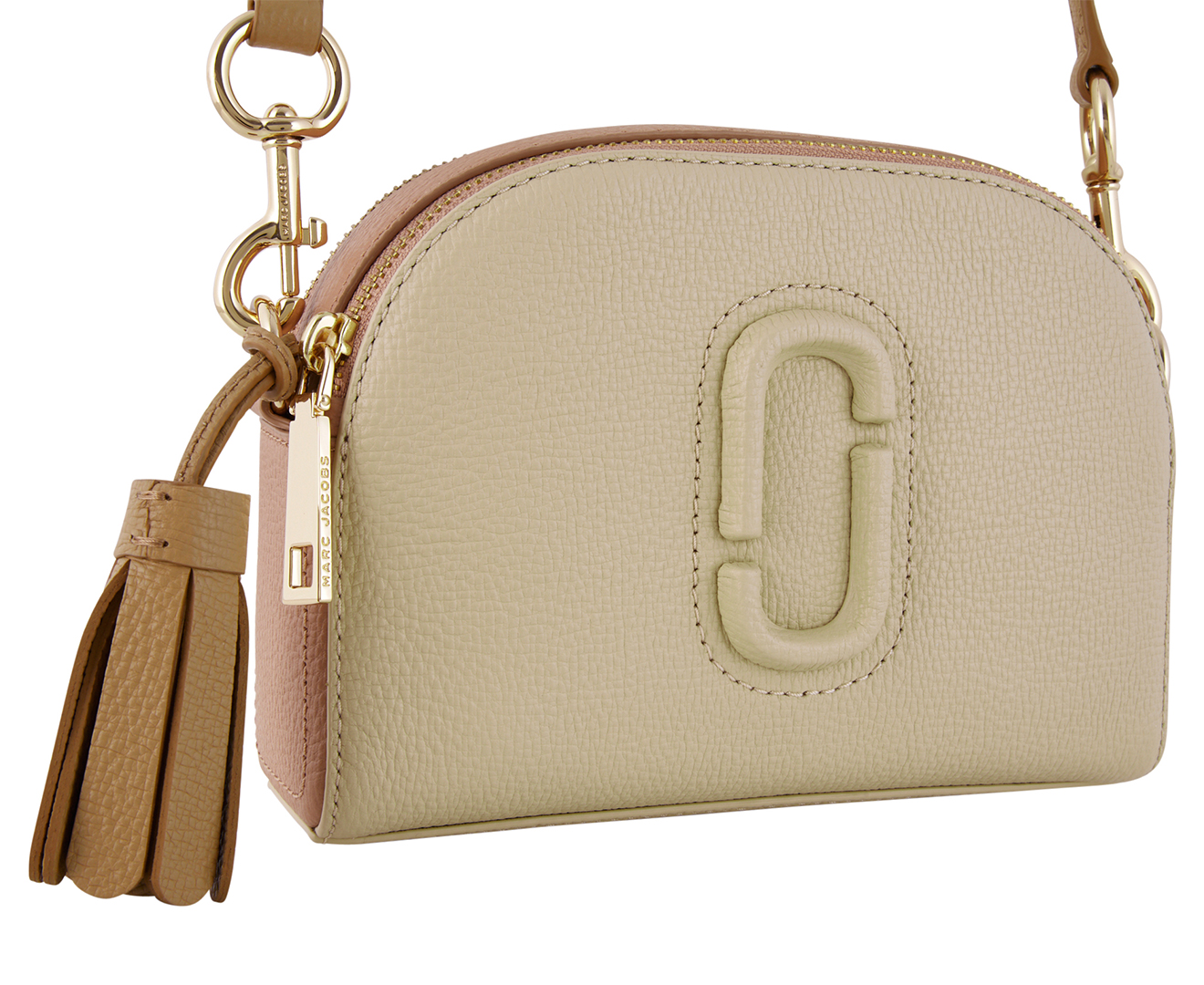 Marc Jacobs The Shutter Leather Crossbody Bag - Pebble/Multi | Catch.co.nz