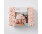 Target Madison Kids Textured Quilt Cover Set - Pink