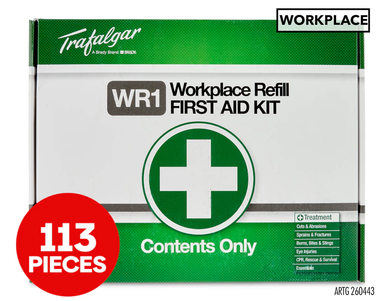 Trafalgar Workplace First Aid Kit Refill Pack