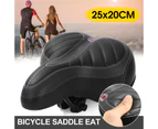 MTB Bicycle Large Bike Seat Cruiser Saddle Pad Comfortable Sprung Sporty Cushion