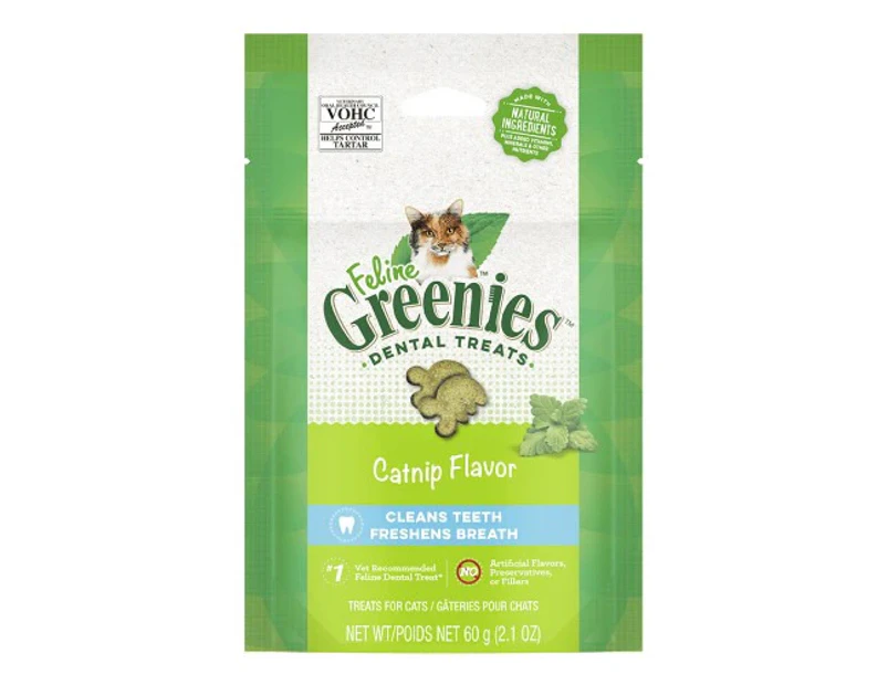 Greenies Catnip Dental Treats 60g