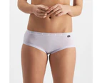 Bonds 2 Pairs Comfy Midi Briefs Womens Underwear Navy / Lilac 30K Cotton/Elastane - Navy Forest / Lilac (30K)