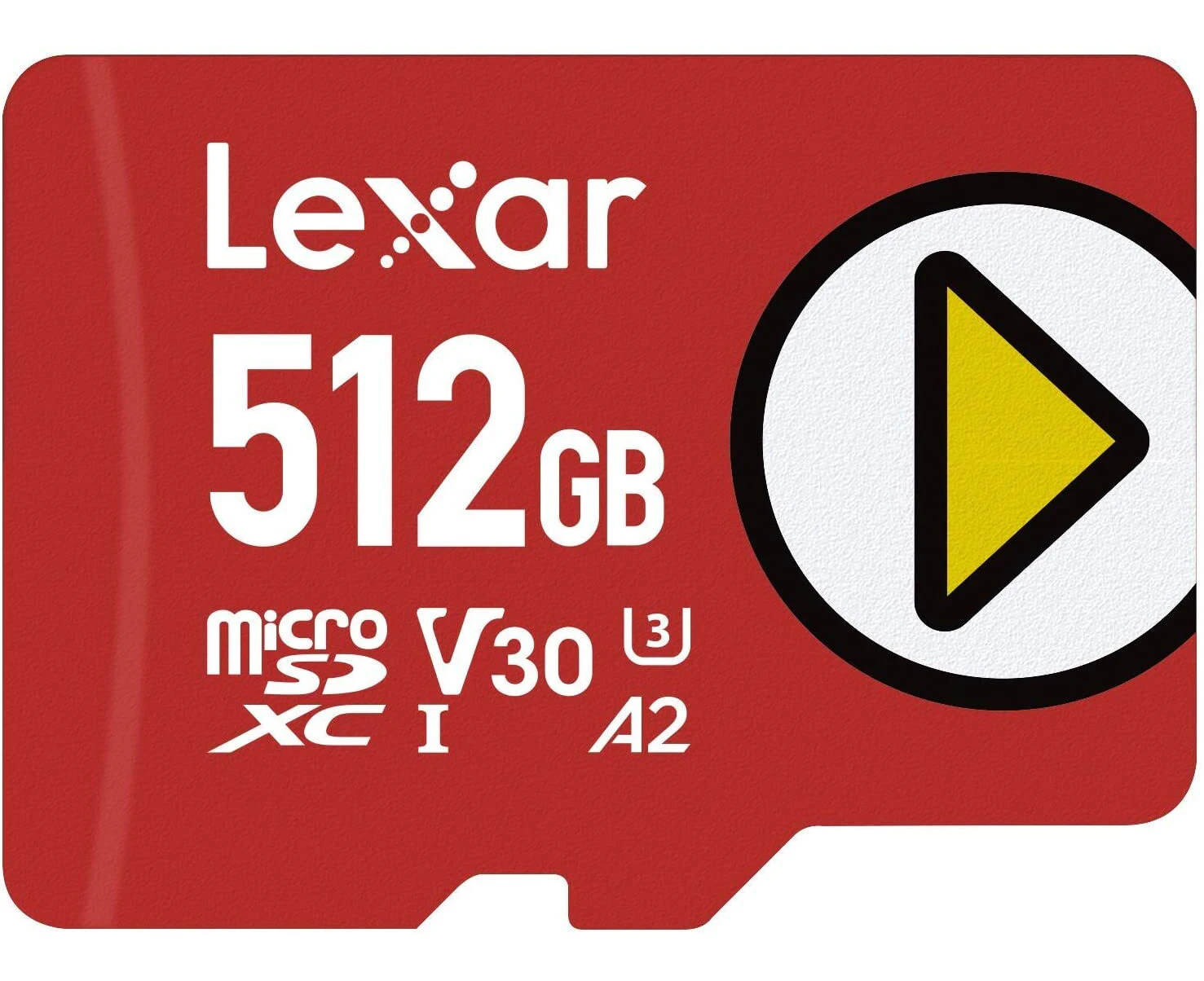 Lexar PLAY microSDXC UHS-I SDMI Card - 512GB