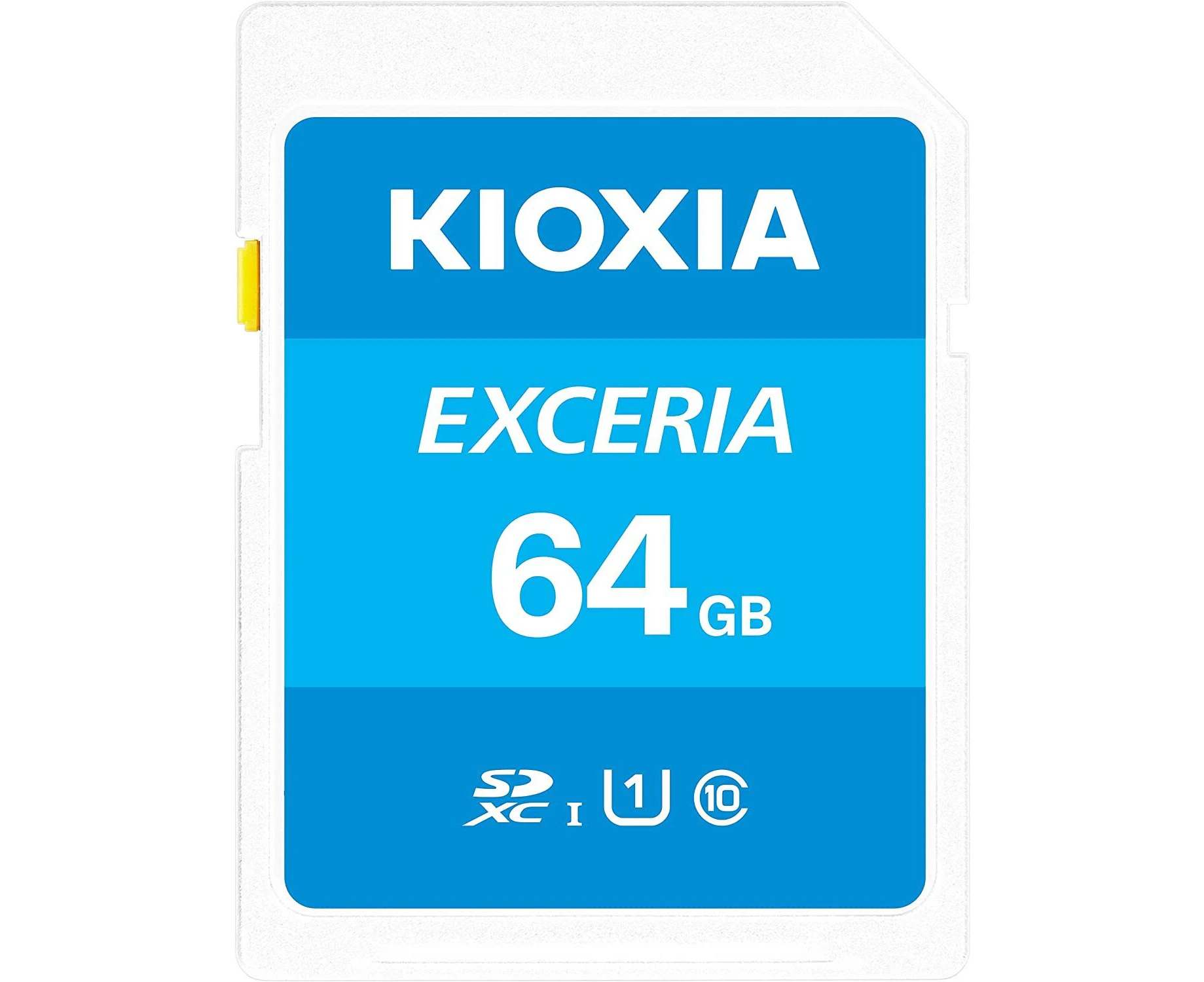 SD Card KIOXIA 64GB EXCERIA SDXC Class 10 UHS-I DSLR Video Camera Memory 100mb/s