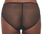 Dita Von Teese Women's Sheer Witchery Bikini Underwear - Black/Nude