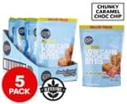 5 x BSc Low Carb Cookie Bites Chunky Caramel Choc Chip 120g 1