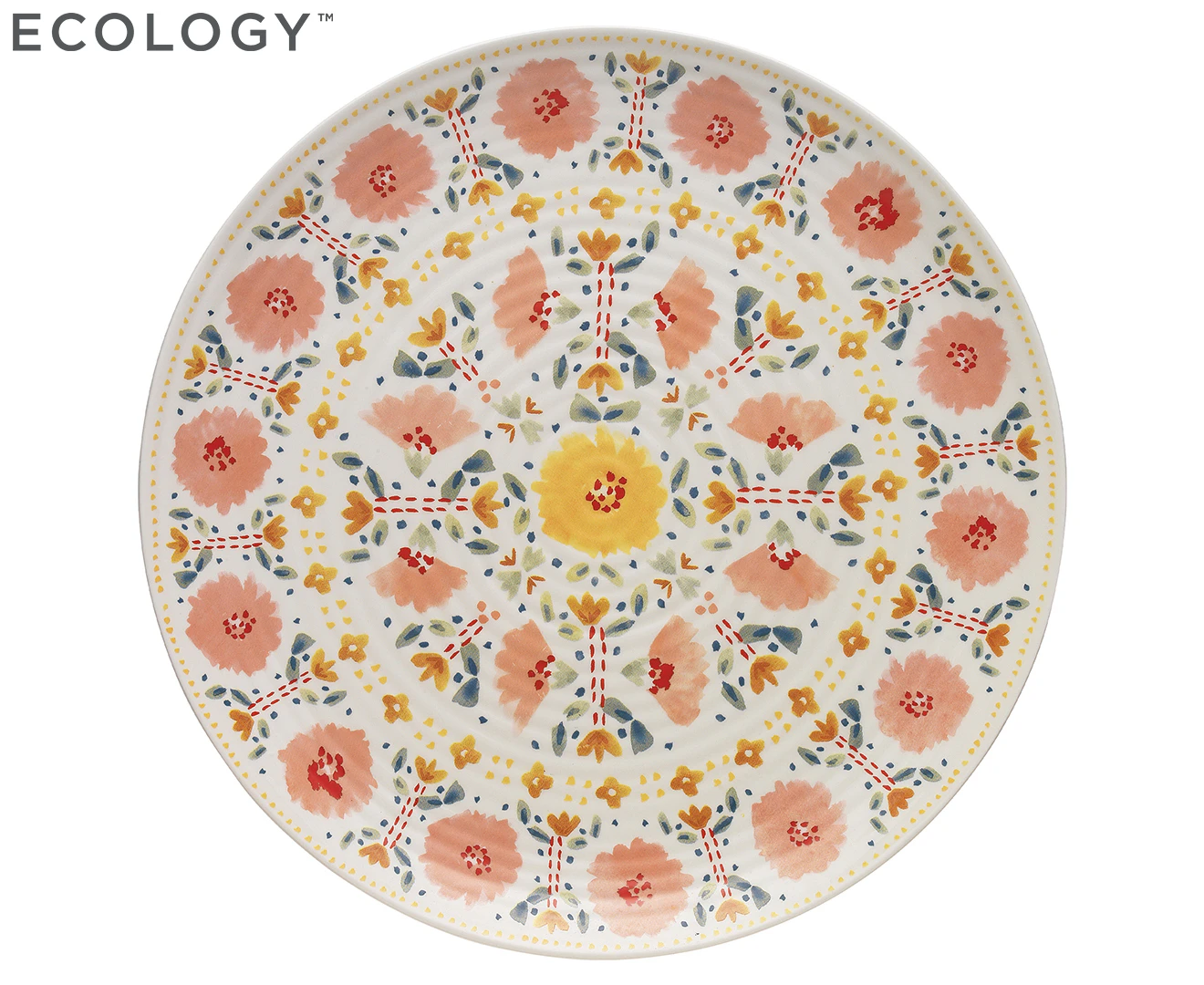 Ecology 35cm Clementine Round Platter Serving Plate Dining Kitchen Stoneware