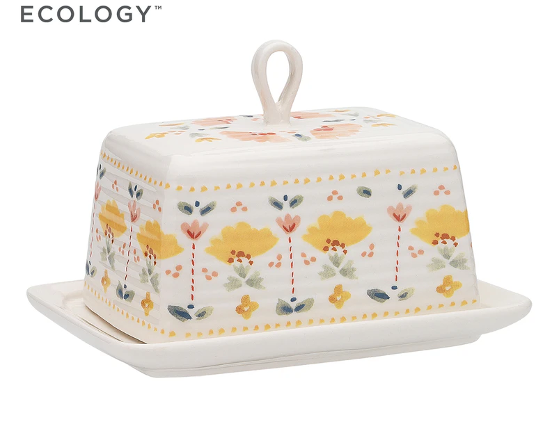 Ecology Clementine Butter Dish & Cover - Multi