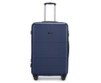 Komo Escape 3-Piece Hardcase Luggage/Suitcase Set - Blue