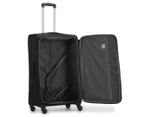 Komo Villa 3-Piece Luggage/Suitcase Set - Black