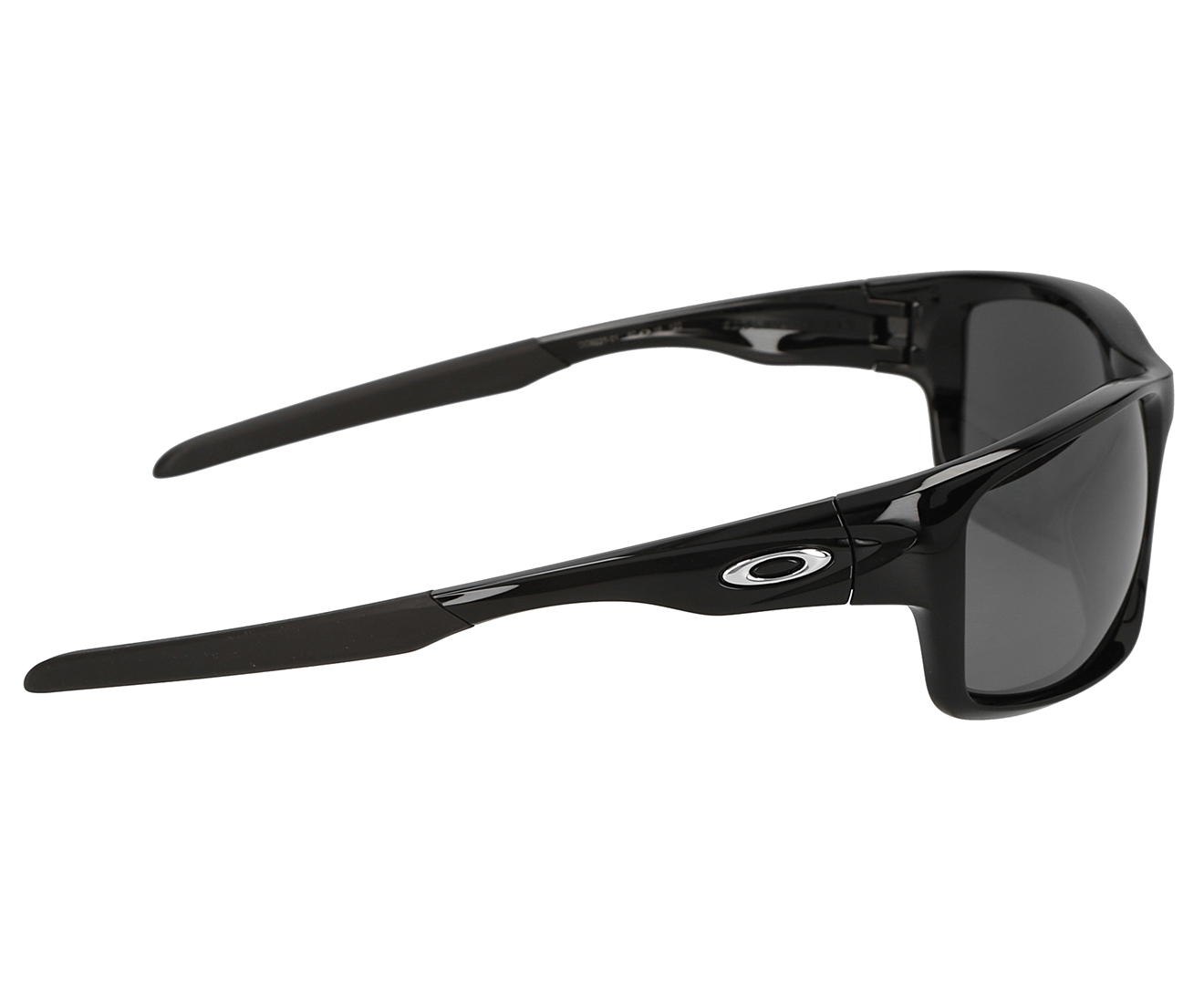 Oakley Men's Canteen Polarised Sunglasses - Polished Black/Black Iridium |  