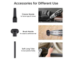 USB Rechargeable Cordless Car Wet and Dry Vacuum Cleaner