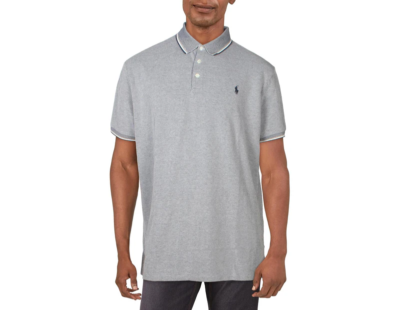 Polo Ralph Lauren Men's Casual Shirts Polo Shirt - Color: Blue