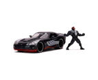 Spider-Man - Venom with 2008 Dodge Viper SRT10 1/24th Scale Hollywood Rides Die-Cast Vehicle Replica