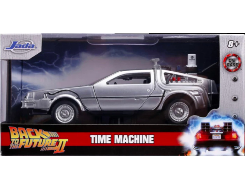 Back to the Future Part II - Delorean Time Machine 1/32 Scale Hollywood Rides Die-Cast Vehicle Replica