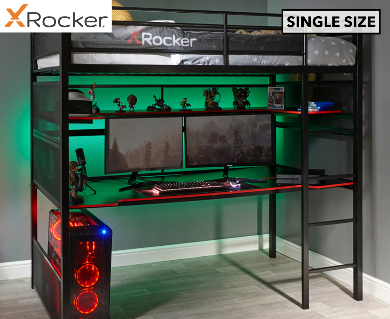 gaming desk xrocker