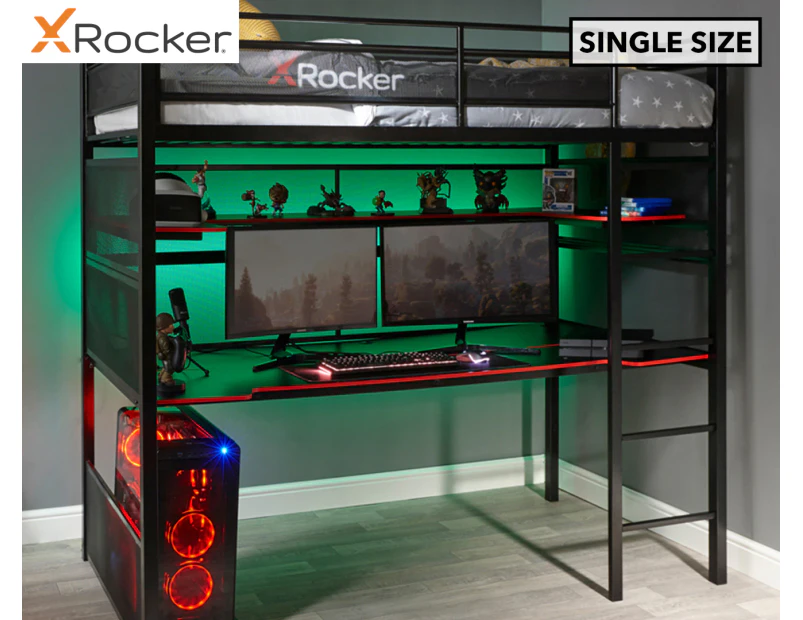 X rocker discount gaming bunk bed