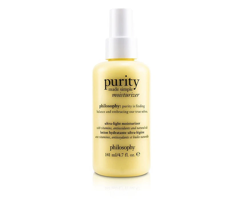 Philosophy Purity Made Simple Ultra Light Moisturizer by Philosophy for Women - 4.7 oz Moisturizer