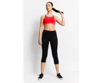 Bonds Everyday Sport 3/4 Legging Women Black