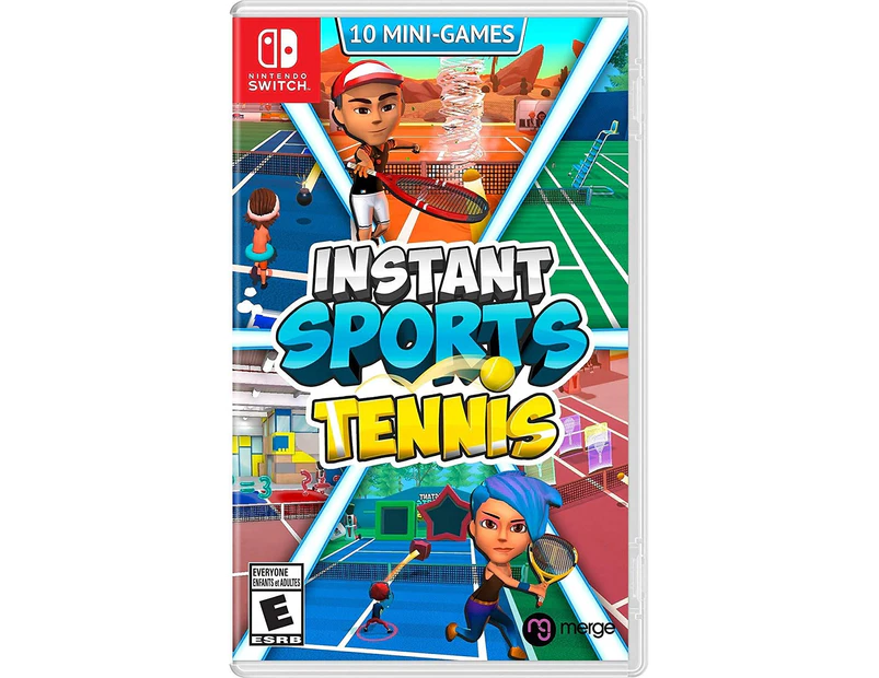 Instant Sports Tennis Nintendo Switch Game (NTSC)
