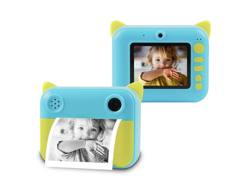 Eye Protective Kid's Instant Printing Camera with USB