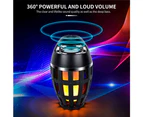 Wireless Music Bluetooth Speaker LED Flame Flicker Light