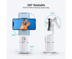 Smart 360 Degree Rotatable Face Tracking Phone Holder - White