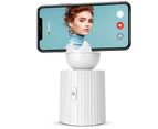 AI Smart 360° Face Recognition Phone Holder - White