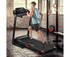 Genki 2.5HP Treadmill Foldable Running Walking Machine 3 Incline Shock Absorption Home Gym Equipment