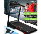 Genki 2.5HP Treadmill Foldable Running Walking Machine 3 Incline Shock Absorption Home Gym Equipment