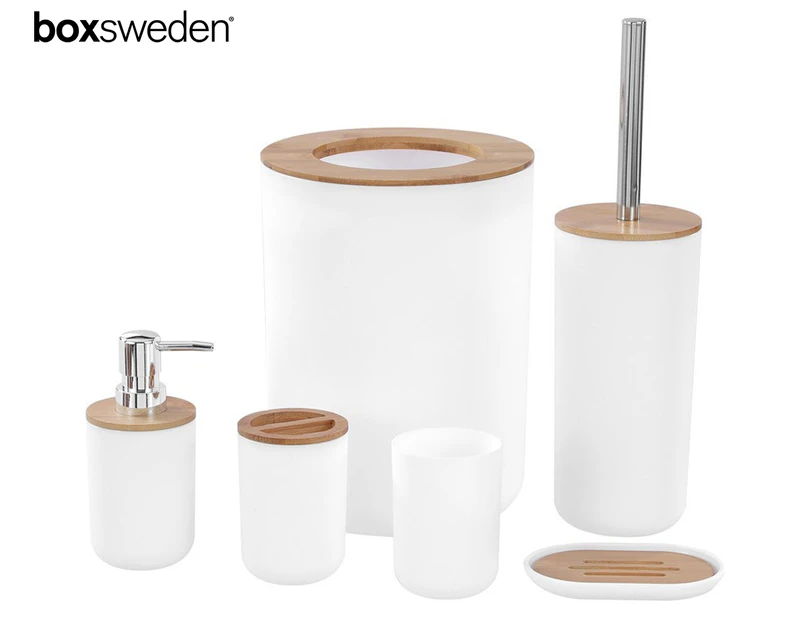Boxsweden 6-Piece Bano Bathroom Set