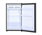 Heller 121L Bar Mini Portable Fridge Freezer Refrigerator Drinks/Beverage Black