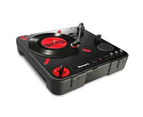 Numark PT01 Portable 30cm Record Turntable DJ Controller w/ Scratch Switch Black
