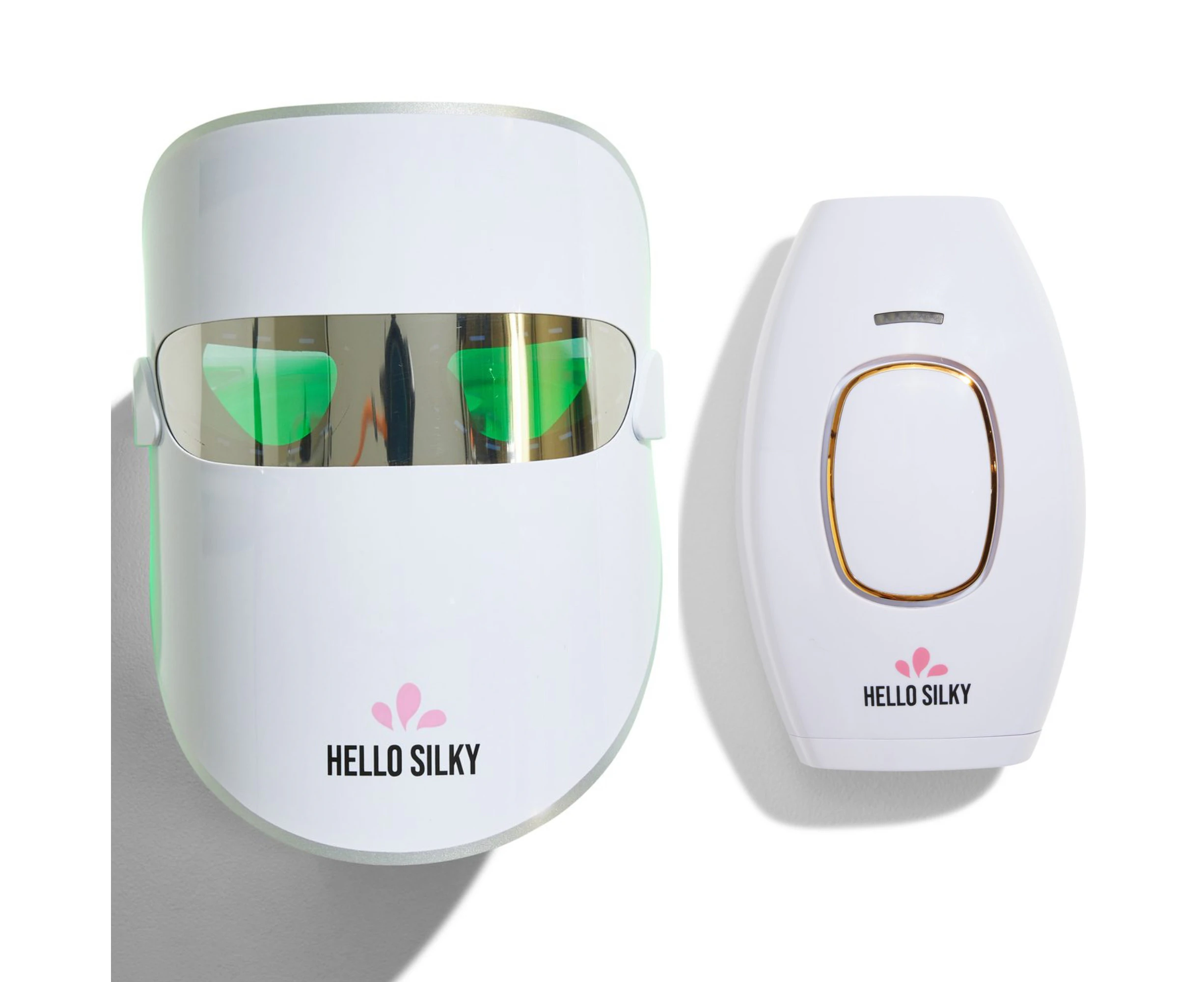 Hello Silky's DIY  IPL Laser Hair Removal Handset & LED Mask LITE