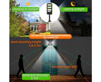 Solar LED Motion Sensor Dimmable Street Wall Light