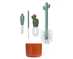 Boon 4-Piece Cacti Bottle Brush Set