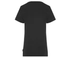 Puma Youth Girls' Essential Logo Tee / T-Shirt / Tshirt - Black