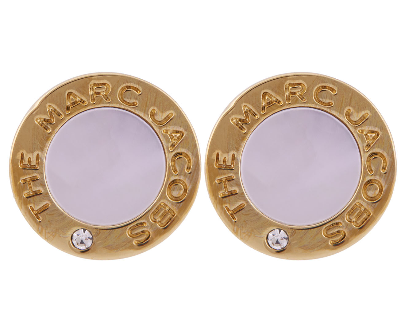 marc jacobs medallion earrings