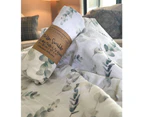 Melicopper Camp Muslin Swaddle Blankets-Soft Bamboo Cotton Baby Swaddle Blanket - Leaves