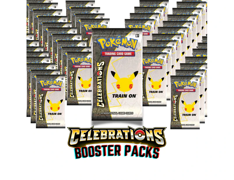 Pokemon Tcg Celebration Collection Booster Pack X50