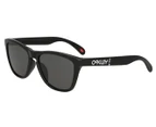 Oakley Men's Frogskins Sunglasses - Polished Black/Prizm Grey