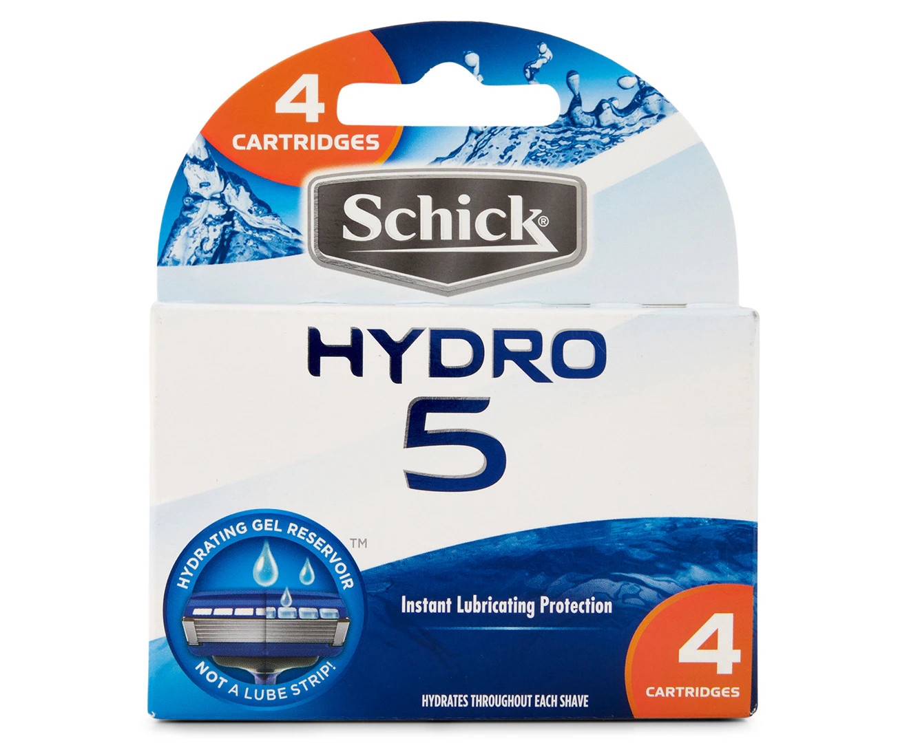 Schick Hydro 5 Refill Cartridges 4pk