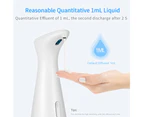 Smart Induction Motion Sensor Automatic Liquid Soap Dispenser - White