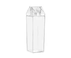 2x Boxsweden 1L Crystal Fridge Bottle Water/Juice Beverage Clear Storage w/ Lid