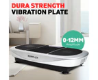 NORFLX Vibration Platform Body Shaper Exercise Machine Plate Fitness Massage B3 - Silver