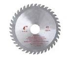 4'' SawBlade Disc for Angle Grinder 20mm Wood Cutting Discs Circular 40Teeth
